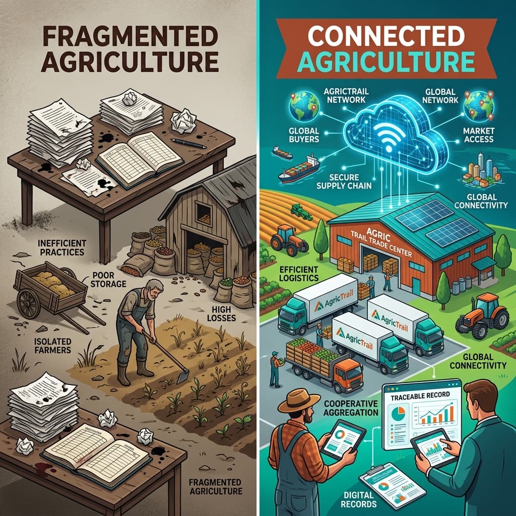 AgricTrail news article thumbnail for Why Agriculture Needs Both Digital Platforms and Physical Hubs